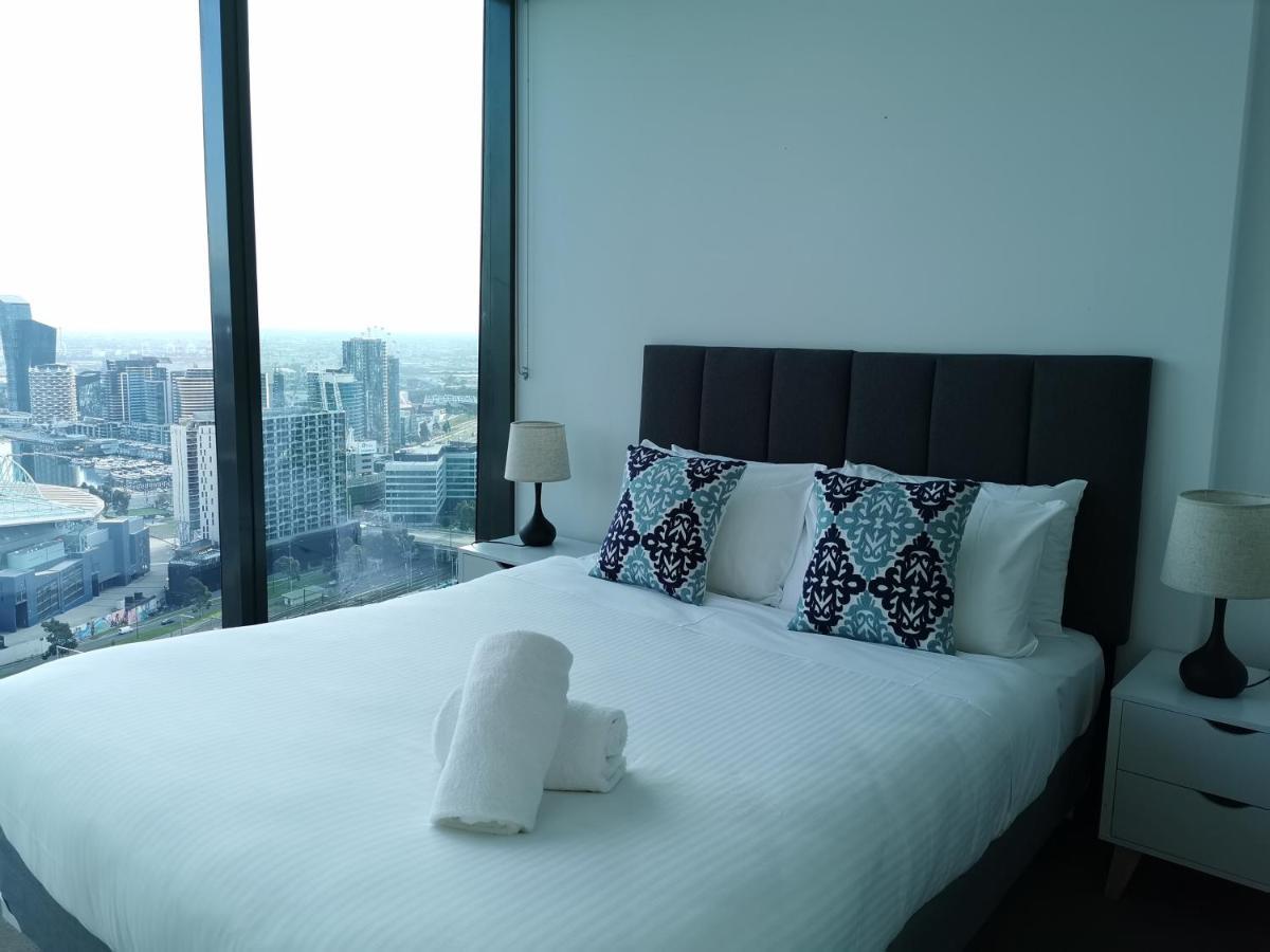 Hudson Sea View Apartments Southern Cross Station Cbd 멜번 외부 사진