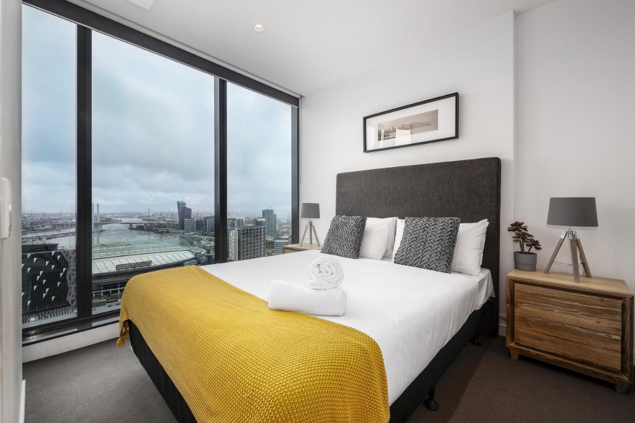 Hudson Sea View Apartments Southern Cross Station Cbd 멜번 외부 사진