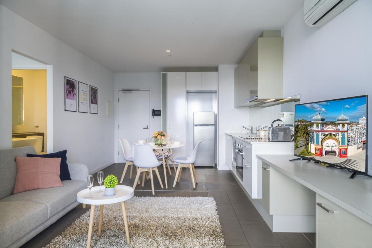 Hudson Sea View Apartments Southern Cross Station Cbd 멜번 외부 사진