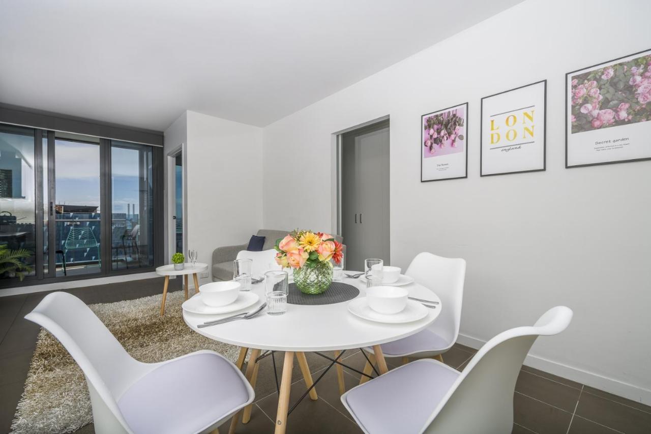 Hudson Sea View Apartments Southern Cross Station Cbd 멜번 외부 사진