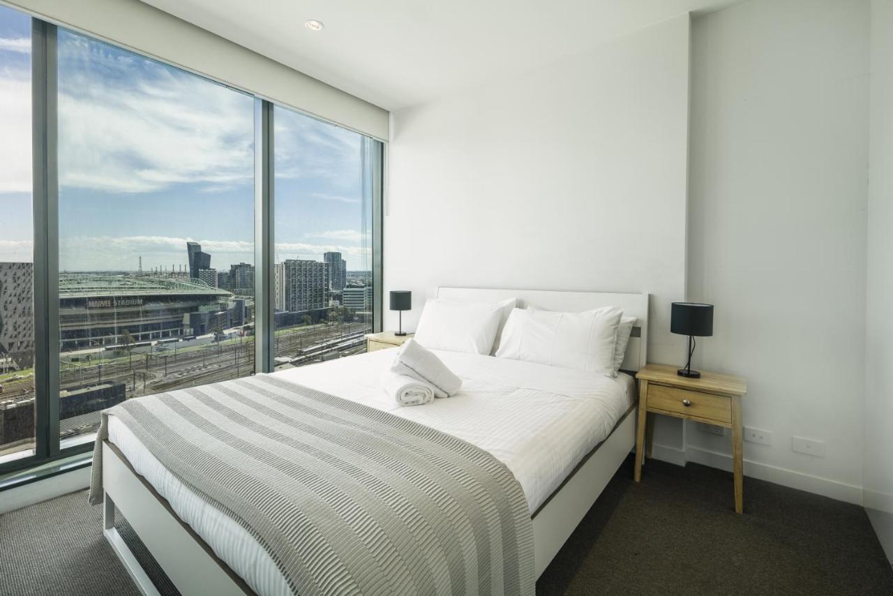 Hudson Sea View Apartments Southern Cross Station Cbd 멜번 외부 사진