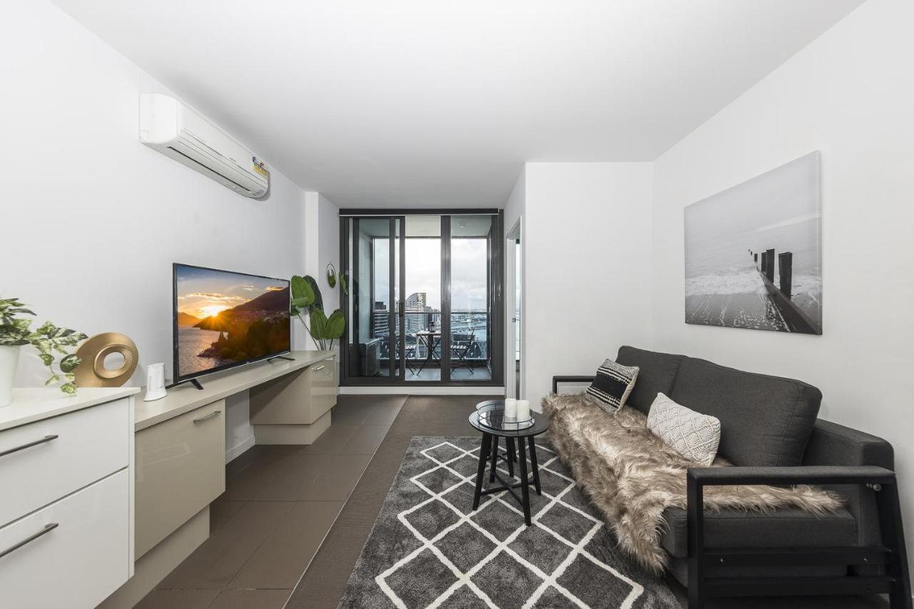 Hudson Sea View Apartments Southern Cross Station Cbd 멜번 외부 사진