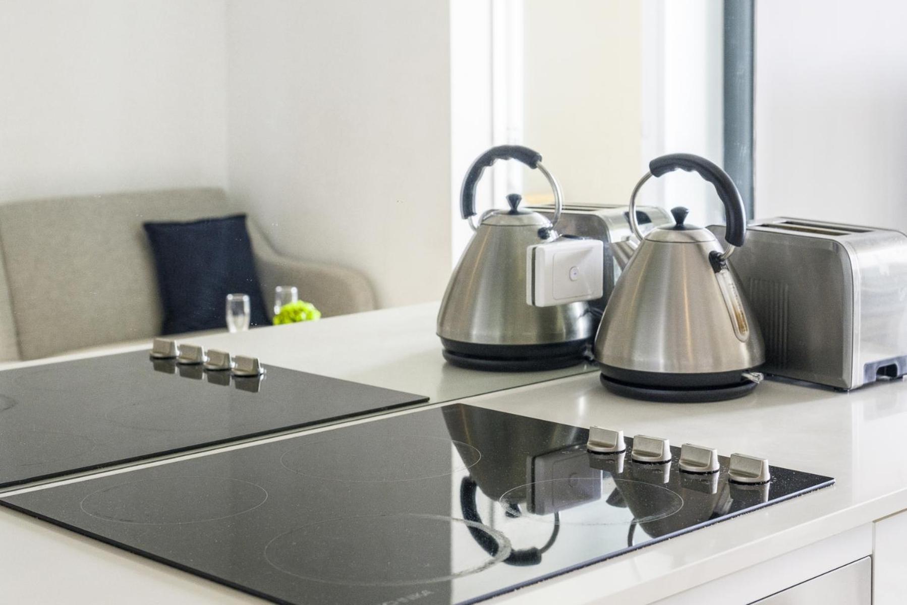 Hudson Sea View Apartments Southern Cross Station Cbd 멜번 객실 사진